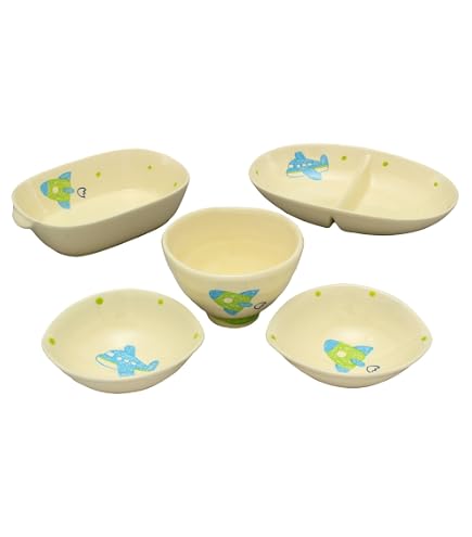 Amazon | サザエさん 50周年 有田焼 豆皿 5点セット | ノーブランド品